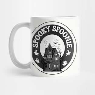 Spooky Spoonie Haunted House Mug